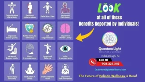 QLW - benefits reported by individuals - holistic healing