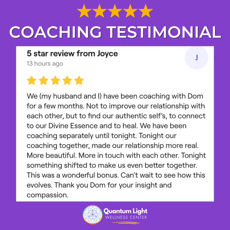Joyce Testimonial - Coaching